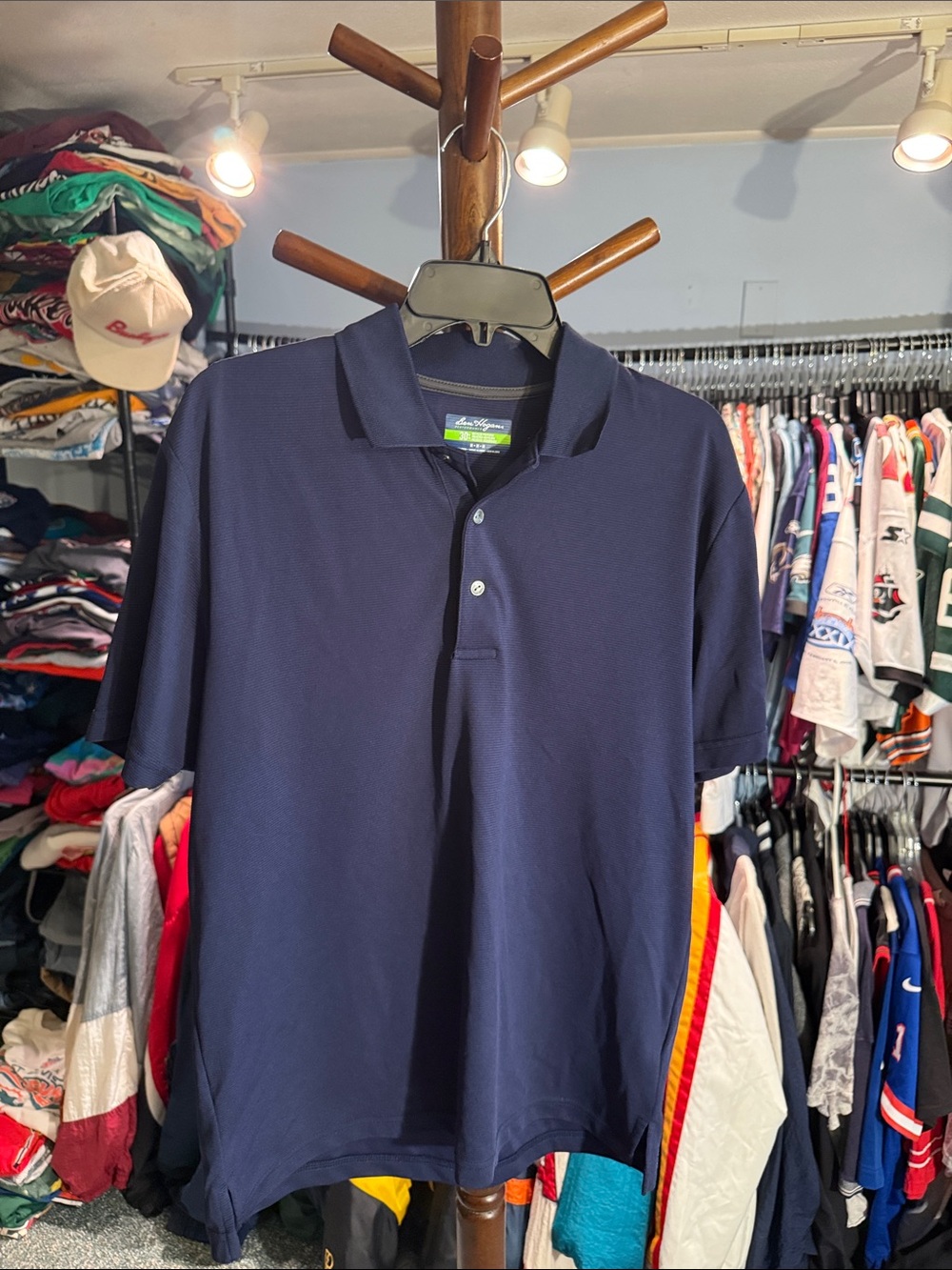 Classic Men's Navy Polo Golf Shirt